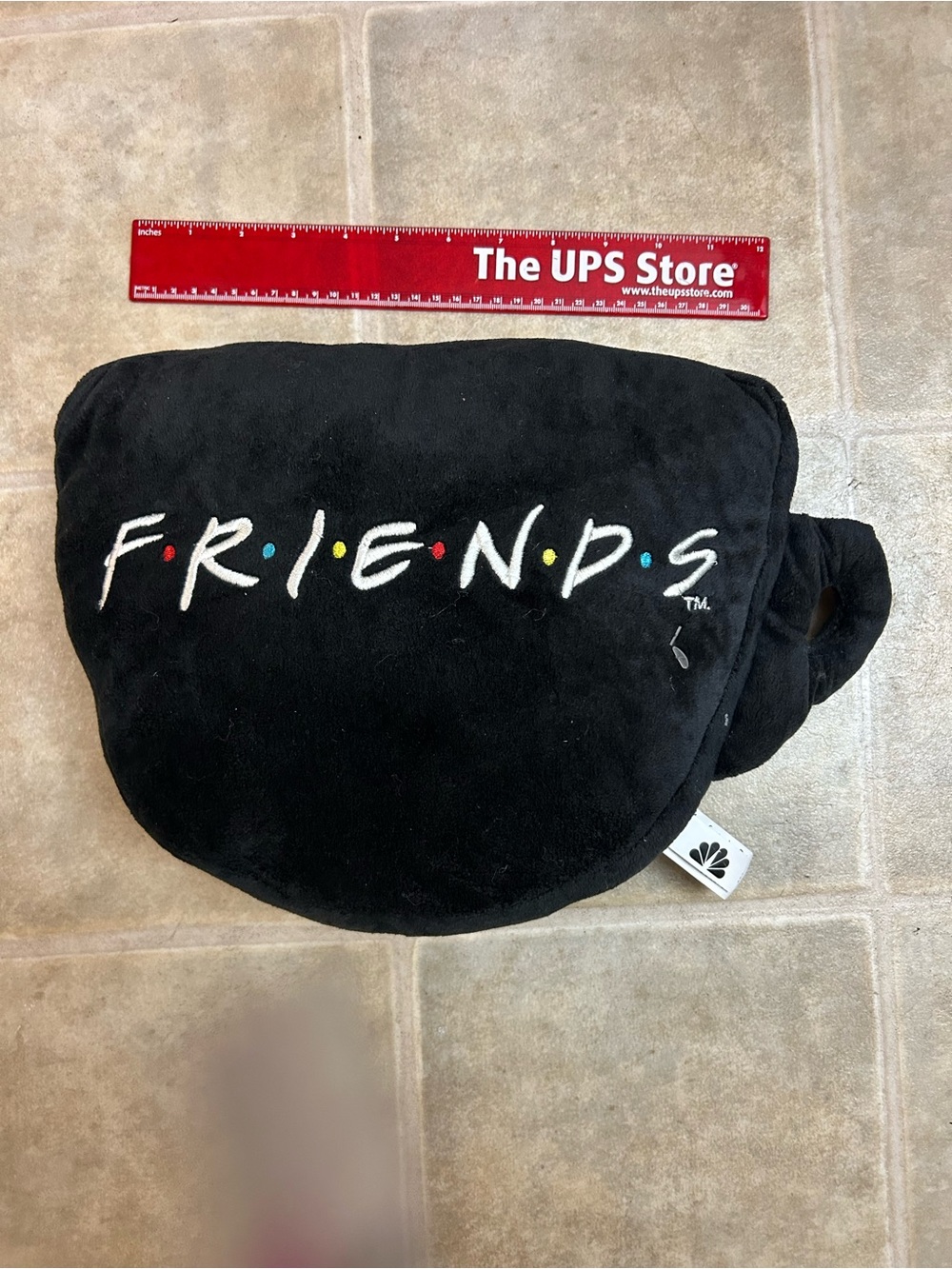 Friends TV Cup Mug Plush Pillow